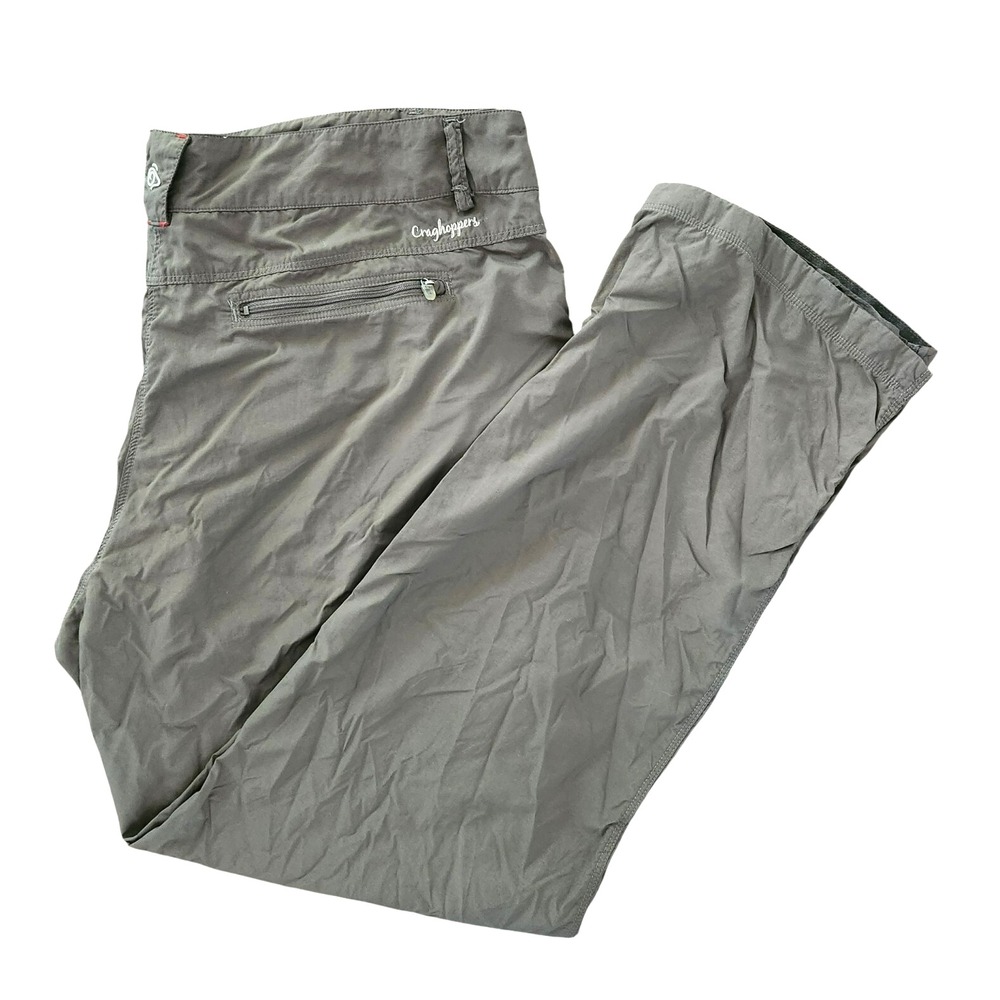 Craghoppers National Geographic Womens Grey Insect Shield Hiking Pants‎ Size 16R